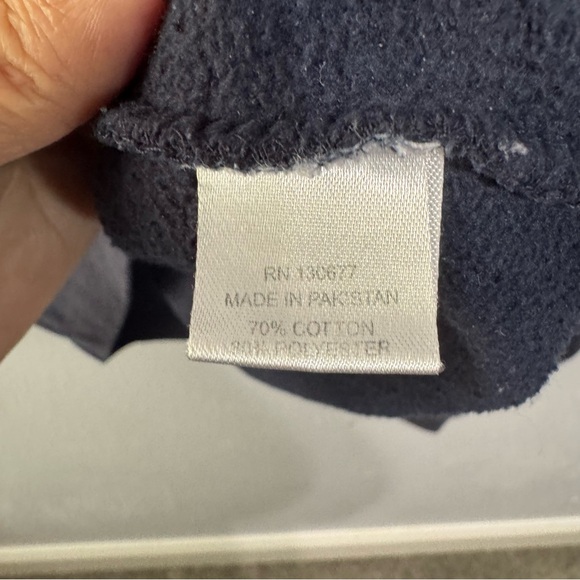 Harvard Navy Collegiate Sweatshirt Hoodie med - Picture 8 of 9